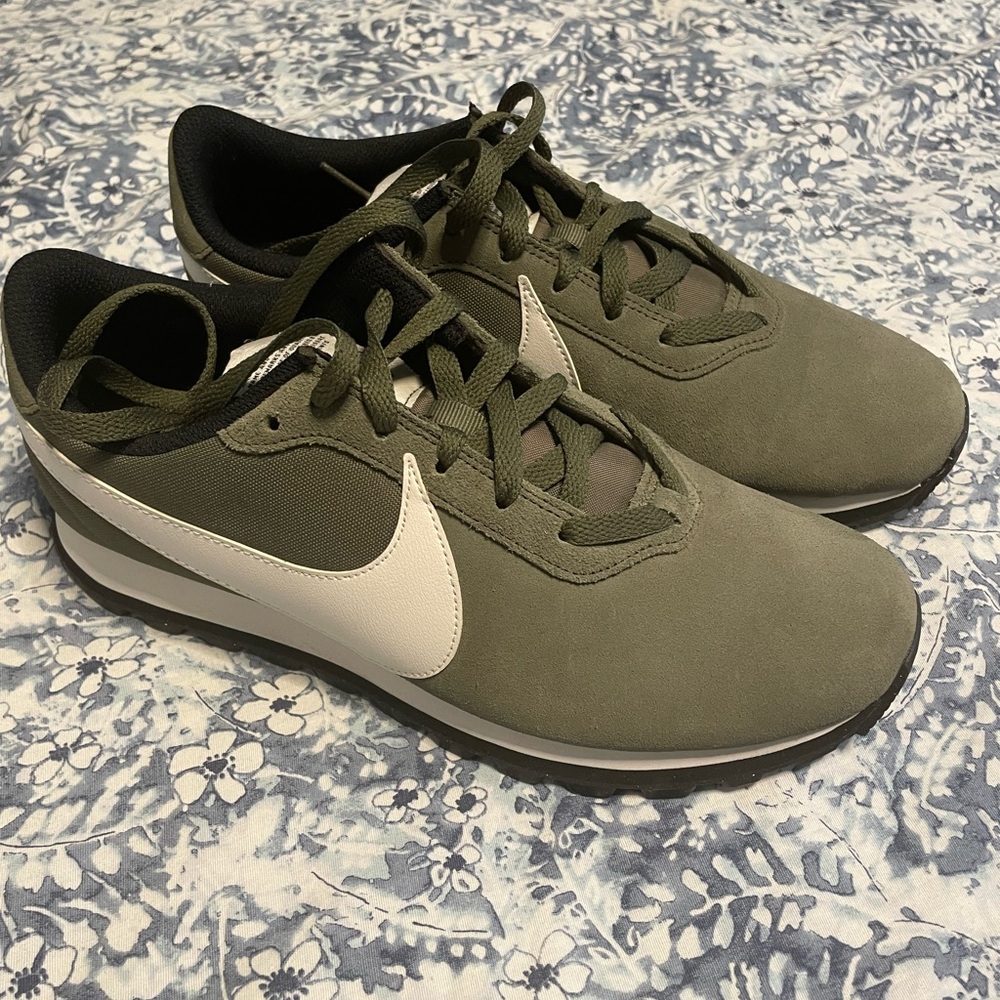 Nike Women's Olive and White Sneakers